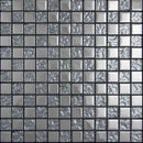 CRYSTAL SPRINGS REFLECTIONS NICKEL glass Mosaic Tile.