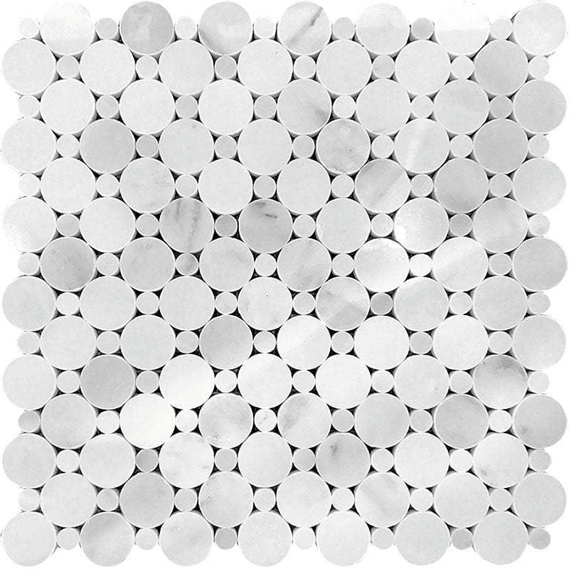 Dc Metro Dupont Circle Oriental White Mosaic Tile.