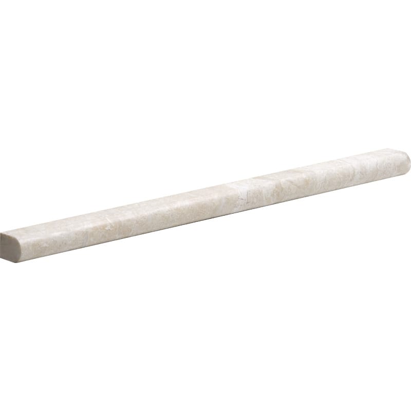 Royal Beige Marble 1/2x12 Polished Pencil Liner.