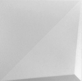 DIMENSIONS QUASAR BRIGHT WHITE 6x7 HEx Porcelain Tile.