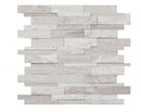 Egypt Grey 12x12 Stack Stone (3D) Panel Mosaic Tile.