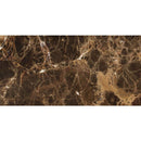 Emperador Dark Spanish Marble 12x24 Polished Tile.