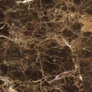 Emperador Dark Spanish Marble 18x18 Polished Tile.
