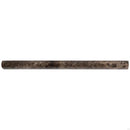 Emperador Dark Spanish Marble 3/4x12 Pencil Liner Polished.