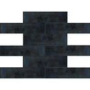 GALAxY DENIM glass Mosaic Tile.