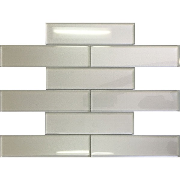 GALAxY SNOW glass Mosaic Tile.
