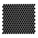 Glossy Black Pennyrounds