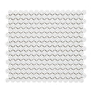 Glossy White Pennyrounds