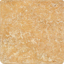 Gold Travertine 6x6 Tumbled Tile.