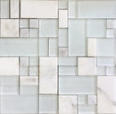 Hawaii Reef Pearl Glass, Stone Mosaic Tile.