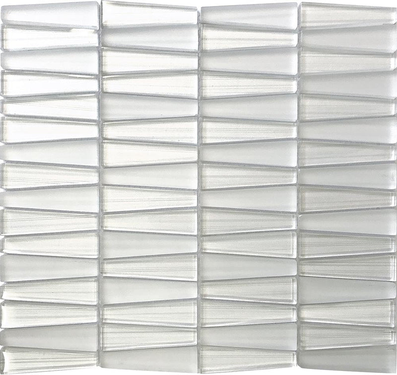 ICELAND NORDIC TRAPEZIUM Glass Mosaic Tile.