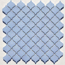 Light Blue Arabesque Porcelain Tile - Onlinetileshop.com