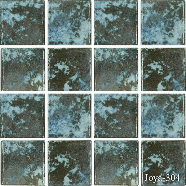 Joya Cotto 3x3 Pool Tile Series.