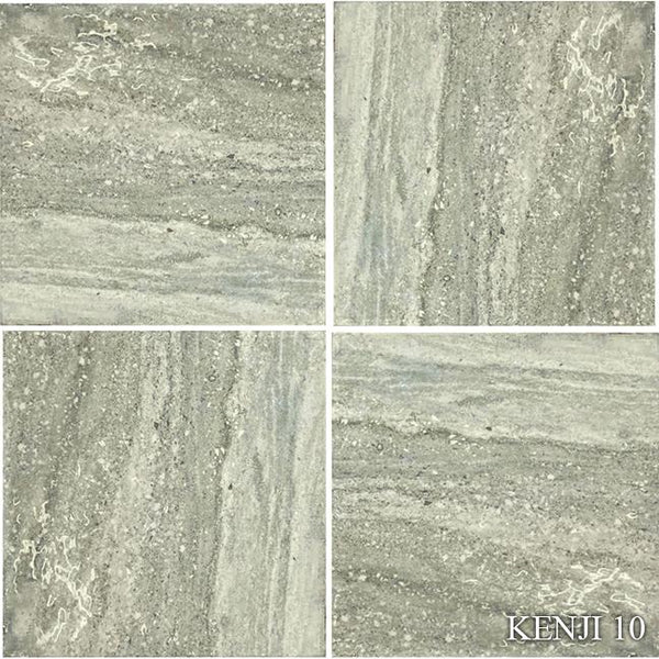 Kenji 6x6 Desert Grey Pool Tile Series.