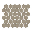 Khaki 2″ Hexagon Matte