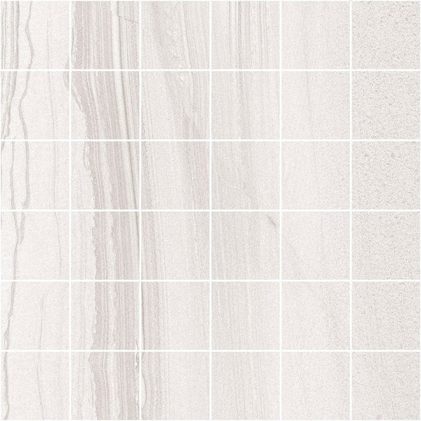 Legend Blanco 13x13 Mosaic Porcelain Tile.