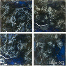 Lunar Midnight 6x6 Pool Tile Series.