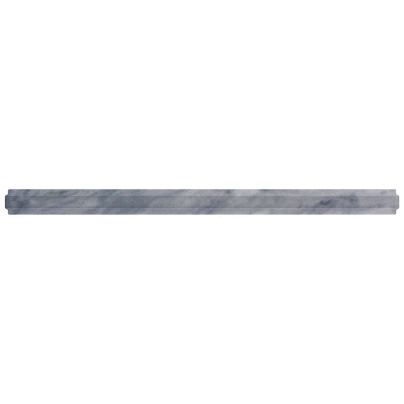 Moldings Bardiglio Metro Pencil Bardiglio Nuvolato Mosaic Tile.