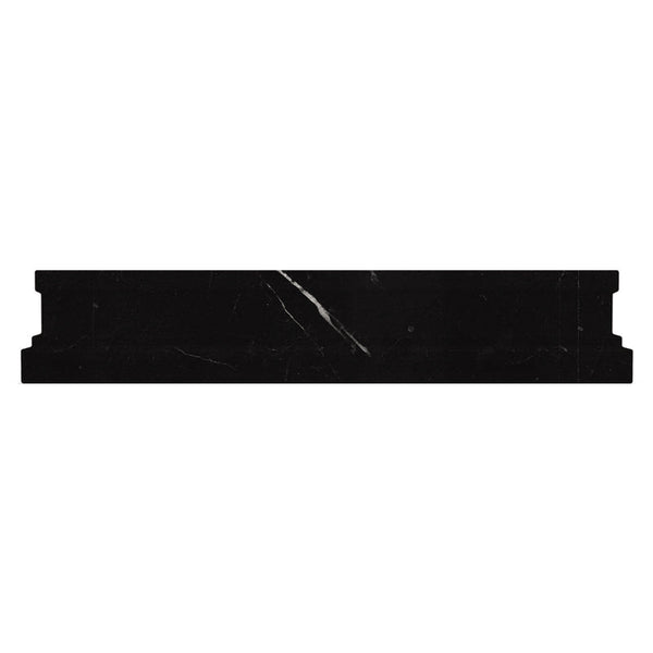 MOLDINGS NERO CHAIR POLISHED Eastern Black Mosaic Tile.