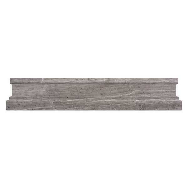Moldings Wooden Gray Metro Rail Wooden Gray Mosaic Tile.