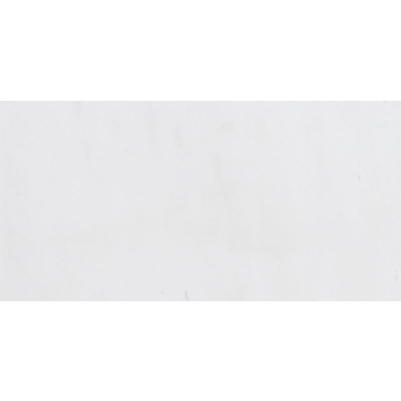 Mont Blanc White Marble 12x24 Polished Tile.
