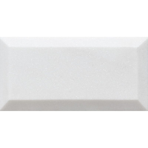 Mont Blanc White Marble Polished Subway Tile.