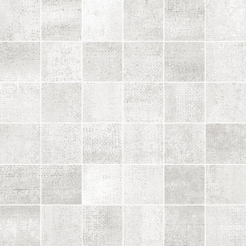 Nolita Blanco 12x12 Porcelain Mosaic Tile.