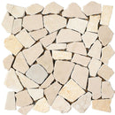 Rockart Beige 12x12 Juliano Mosaic Tile.
