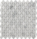 Rockart Small Marble Rhombus 12x12 Porcelain Mosaic Tile.