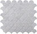 Rockart Terrazo Scales Gray 12x12 Mosaic Tile.