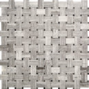 Savannah Ardsley Park Wooden Gray / Athens Gray Mosaic Tile.