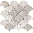Savannah Cloverdale Wooden Gray Mosaic Tile.