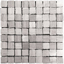 Savannah Plantation Wooden Gray Mosaic Tile.