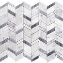 Seattle Urban Bardiglio Nuvolato / Bianco Carrara Mosaic Tile.