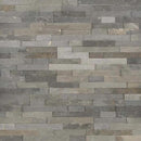Sedona Gray 6x24 Stacked Stone Ledger Panel.