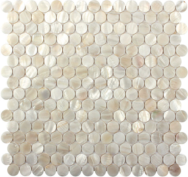 SHELL JUPITER BEACH shell Mosaic Tile.