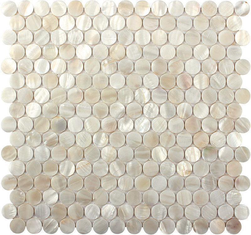 SHELL JUPITER BEACH shell Mosaic Tile.