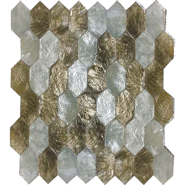 SHELL LA JOLLA COVE shell Mosaic Tile.