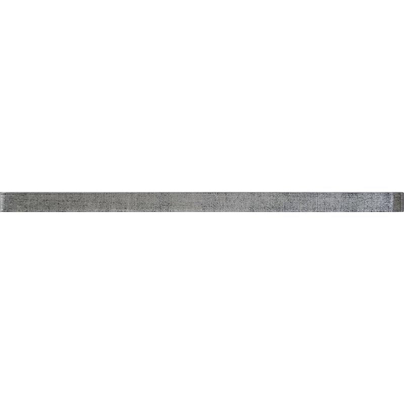 SIERRA SNOW LINEN PENCIL Glass Mosaic Tile.