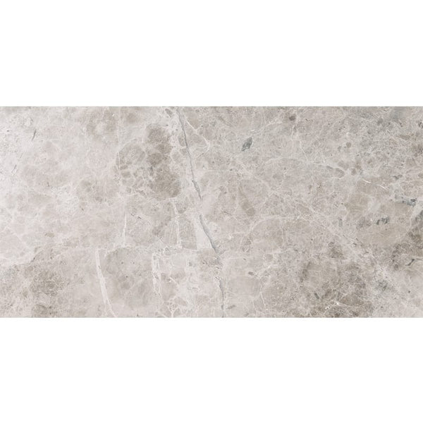 Silver Sky Marble 12x24 Honed Tile.