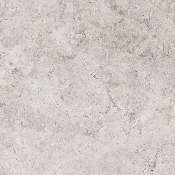 Silver Sky Marble 4x4 Honed Tile.
