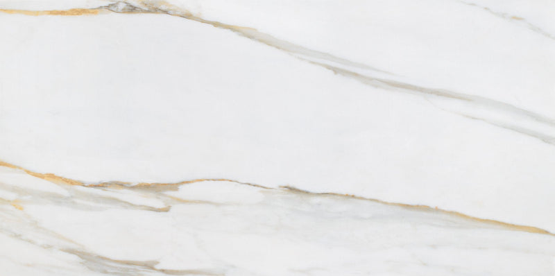 Slabs Calacata Gold 24x48 R Up Porcelain Tile.