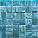 SOLID COLORS AND MIxES 2 Stella 2ST-GR727 Glass Mosaic Tile.