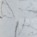 Statuario Marble 18x18 Polished Tile.
