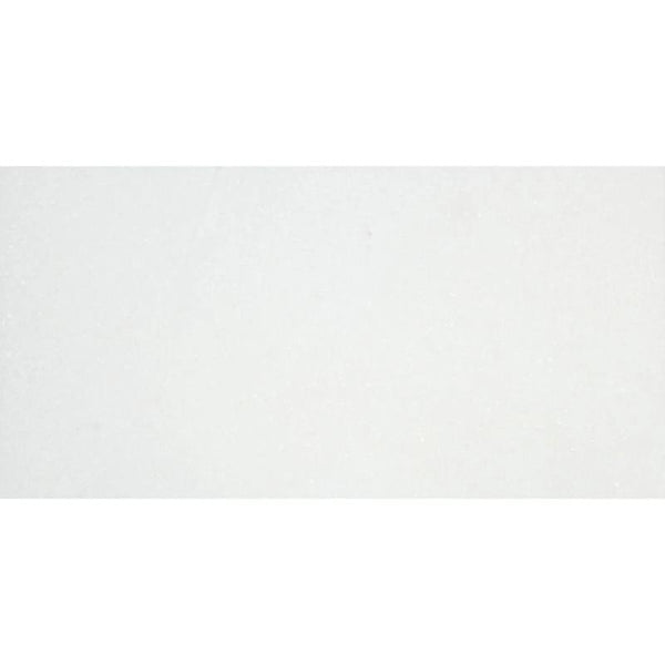 Thassos White Marble 6x12 Polished Marble Tile.