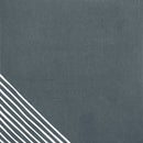 Tribe Petrol Blue Diamond 8x8 Porcelain Tile.