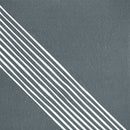 Tribe Petrol Blue Lines 8x8 Porcelain Tile.