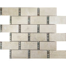 Valencia Alicante Crema Marfil/dream Stone Mosaic Tile.