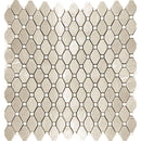 Valencia Moncada Crema Marfil/eastern White Mosaic Tile.