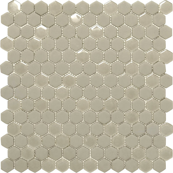 VERRE CREPE FORME recycled glass Mosaic Tile.